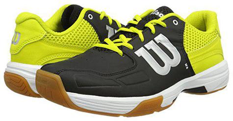 Wilson RECON Bk/Sulphur Sp/Wh Indoor Court Shoes - main image
